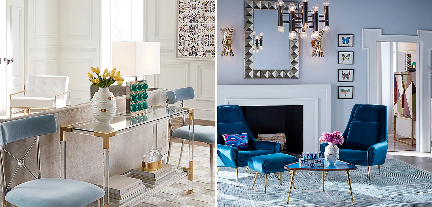 Ваза Jonathan Adler Gilded Gala Round Vase Ваза Jonathan Adler Gilded Gala Round Vase - Loft-Concept в Костроме