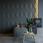 Гипсовая 3D Панель M-04 варинант исполнения - 1 | Loft Concept в Костроме