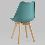 Стул с основой из пластика и мягким сиденьем Arvika Azure варинант исполнения - 5 | Loft Concept в Костроме