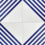 Дизайнерская плитка с узором Квадрат 2 варинант исполнения - 1 | Loft Concept в Костроме