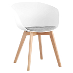 Стул из пластика с мягким сиденьем Eames варинант исполнения - 1 | Loft Concept в Костроме