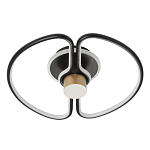 Потолочный светильник черного цвета круглой формы Luke Lampco Tracer Lamp варинант исполнения - 1 | Loft Concept в Костроме