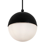 Подвесной светильник шар Ponzio Flos Black Sphere Hanging Lamp варинант исполнения - 1 | Loft Concept в Костроме