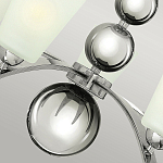 Люстра с матовыми конусными плафонами и декоративными элементами в форме шаров Hinkley варинант исполнения - 16 | Loft Concept в Костроме