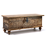 Сундук из массива манго Натуральный цвет варинант исполнения - 2 | Loft Concept в Костроме