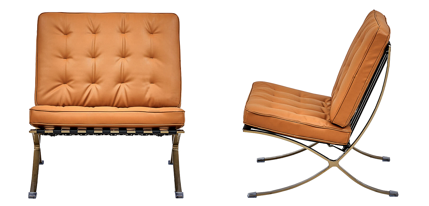 Кресло Barcelona Caramel Chair Кресло Barcelona Caramel Chair - Loft-Concept в Костроме