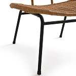 Садовое кресло из искусственного ротанга Mills Rattan Wicker Chair варинант исполнения - 6 | Loft Concept в Костроме