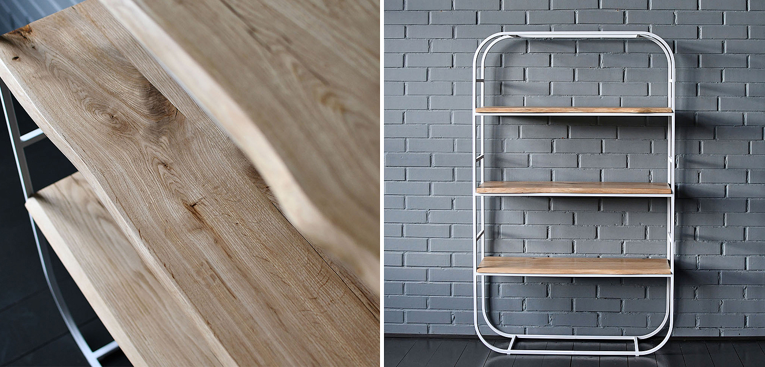Стеллаж Fulton Industrial Metal Rust Rack Стеллаж Fulton Industrial Metal Rust Rack - Loft-Concept в Костроме