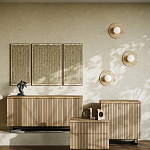 Бра в виде диска с плафоном из матового белого стекла Marble Glow варинант исполнения - 5 | Loft Concept в Костроме