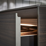 Кухонный гарнитур из массива дерева и камня HI-LINE 6 FRAME DOOR Dada Engenereed Kitchen варинант исполнения - 9 | Loft Concept в Костроме