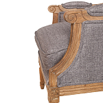 Кресло William Classical Armchair grey flax варинант исполнения - 4 | Loft Concept в Костроме