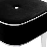 Квадратный мягкий пуф на белых ножках Winton Pouf Square варинант исполнения - 10 | Loft Concept в Костроме