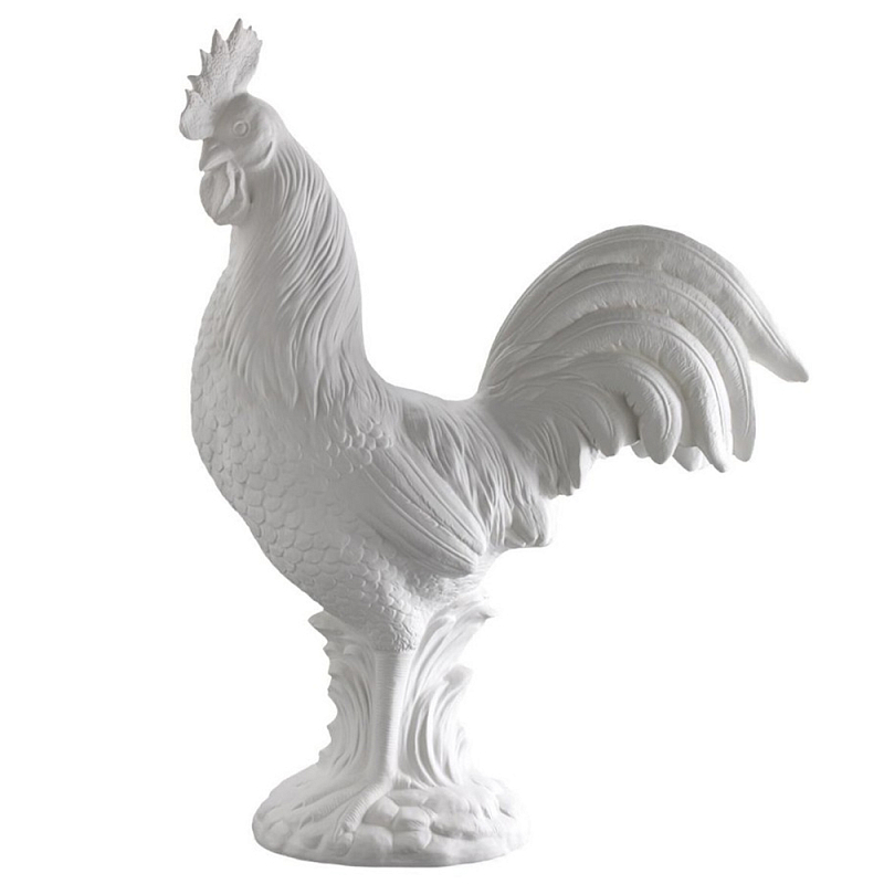 Статуэтка Rooster Bisc. Белый Статуэтка Rooster Bisc. Белый в Костроме | Loft Concept