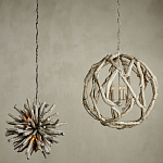 Подвесной светильник круглый в виде веток деревьев Starburst варинант исполнения - 2 | Loft Concept в Костроме