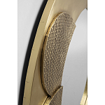 Зеркало золотое со вставками в виде геометрических фигур варинант исполнения - 4 | Loft Concept в Костроме