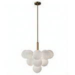 Люстра круглая со стеклянными сферами Maleficent варинант исполнения - 4 | Loft Concept в Костроме