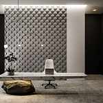 Гипсовая 3D Панель M-06 варинант исполнения - 1 | Loft Concept в Костроме