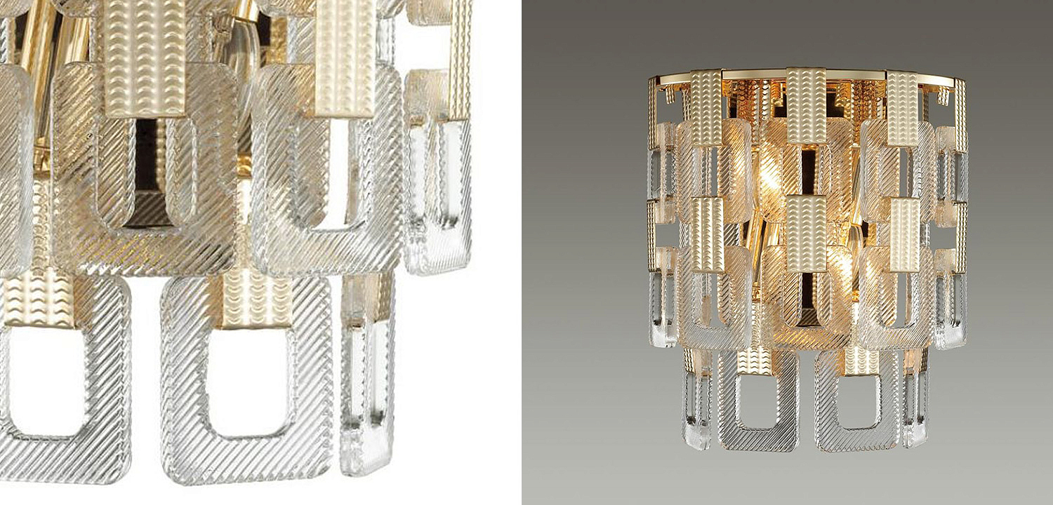 Бра Ribbed Elements Pendant Бра Ribbed Elements Pendant - Loft-Concept в Костроме