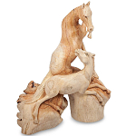 Статуэтка из дерева лошади Animals of the World 25 варинант исполнения - 2 | Loft Concept в Костроме