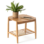 Приставной стол из массива дуба Reyer Side Table варинант исполнения - 2 | Loft Concept в Костроме