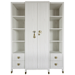 Большой шкаф с витриной Elsa Dreams White варинант исполнения - 6 | Loft Concept в Костроме