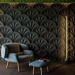 Гипсовая 3D Панель PALM варинант исполнения - 1 | Loft Concept в Костроме