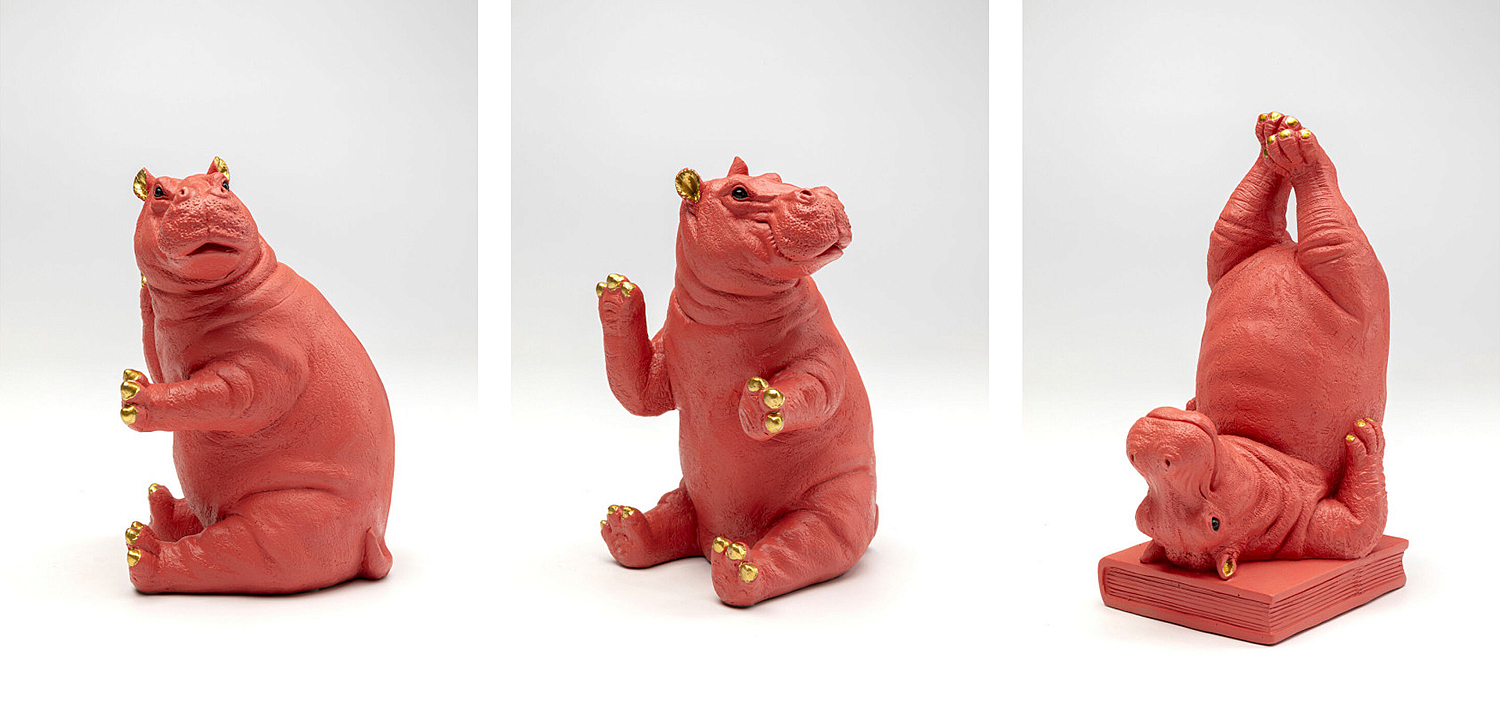 Держатель для книг Red Hippos Держатель для книг Red Hippos - Loft-Concept в Костроме