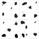 Плитка с узором Осколки варинант исполнения - 1 | Loft Concept в Костроме