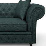 Мебельная ткань Шенилл темно-зеленый цвет 138 см T4-39 варинант исполнения - 6 | Loft Concept в Костроме