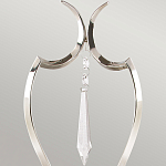 Бра с 2-мя лампами и подвеской из прозрачного стекла Elstead Lighting варинант исполнения - 5 | Loft Concept в Костроме