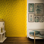 Гипсовая 3D Панель M-44 варинант исполнения - 1 | Loft Concept в Костроме