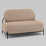 Диван Стоун велюр рельефный бежевый варинант исполнения - 1 | Loft Concept в Костроме