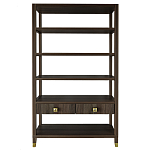 Стеллаж с двумя ящиками Elsa Dreams Walnut варинант исполнения - 5 | Loft Concept в Костроме