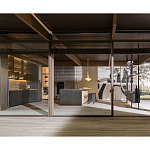 Кухонный гарнитур из массива дерева и металла HI-LINE 6 Dada Engenereed Kitchen варинант исполнения - 2 | Loft Concept в Костроме