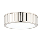 Потолочный светильник с гофрированным серебрянным абажуром Millennium варинант исполнения - 1 | Loft Concept в Костроме