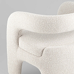 Кресло дизайнерское для лаунж зоны жемчужного цвета Pearl Lounge варинант исполнения - 5 | Loft Concept в Костроме