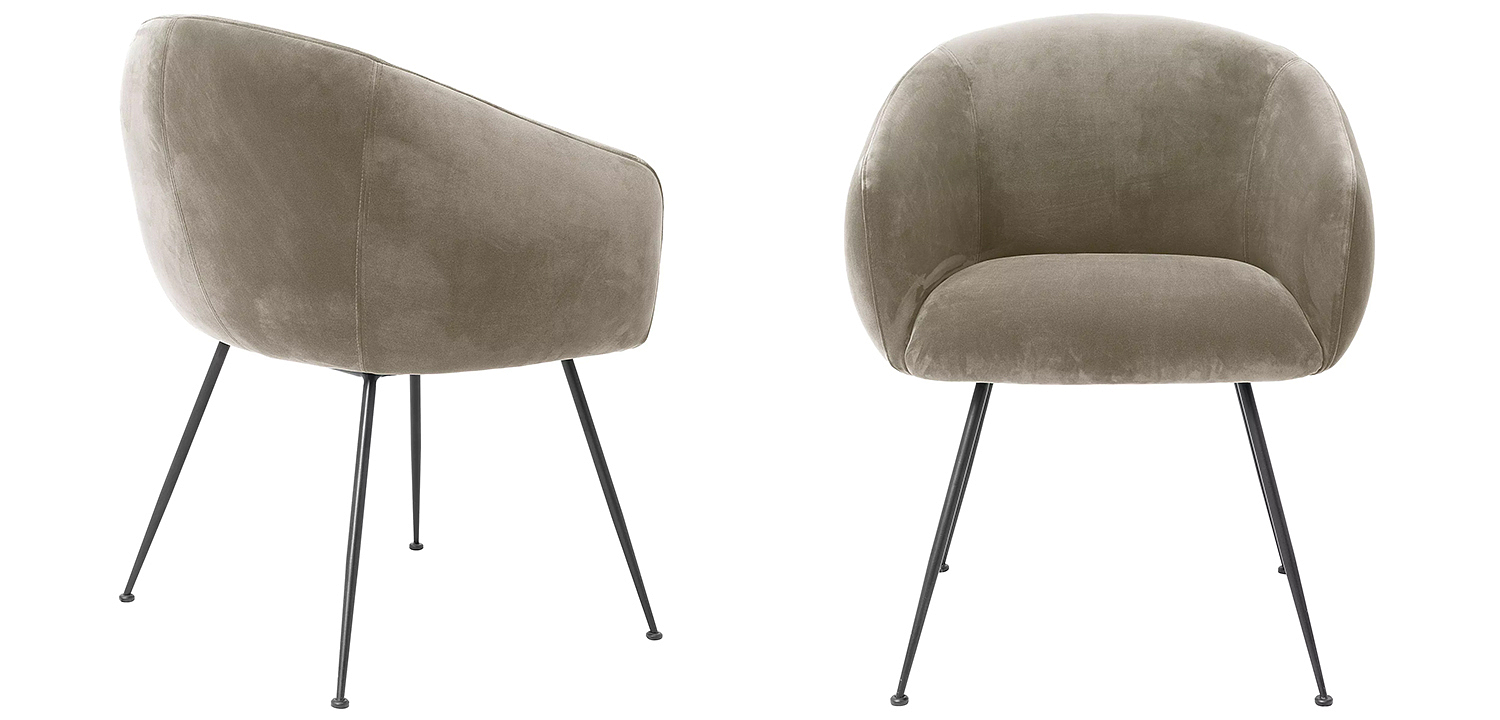 Стул Eichholtz Dining Chair Elbury Beige Стул Eichholtz Dining Chair Elbury Beige - Loft-Concept в Костроме