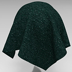 Мебельная ткань Шенилл темно-зеленый цвет 138 см T4-36 варинант исполнения - 2 | Loft Concept в Костроме