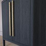 Современный Буфет Primo с 2 дверцами Черный дуб варинант исполнения - 5 | Loft Concept в Костроме