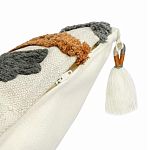 Подушка декоративная с вышивкой и кисточками Divine Abstractions варинант исполнения - 3 | Loft Concept в Костроме