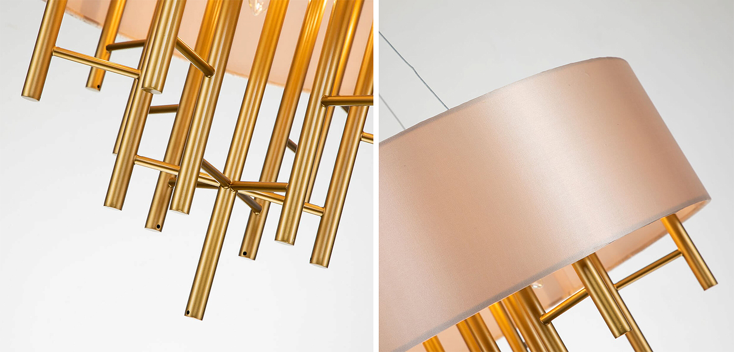 Люстра Oswell Lampshade Chandelier Люстра Oswell Lampshade Chandelier - Loft-Concept в Костроме