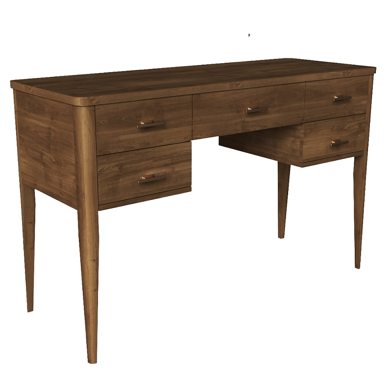 Стол письменный из массива бука Tasteful Furniture Коричневый Слоновая кость Стол письменный из массива бука Tasteful Furniture Коричневый Слоновая кость в Костроме | Loft Concept