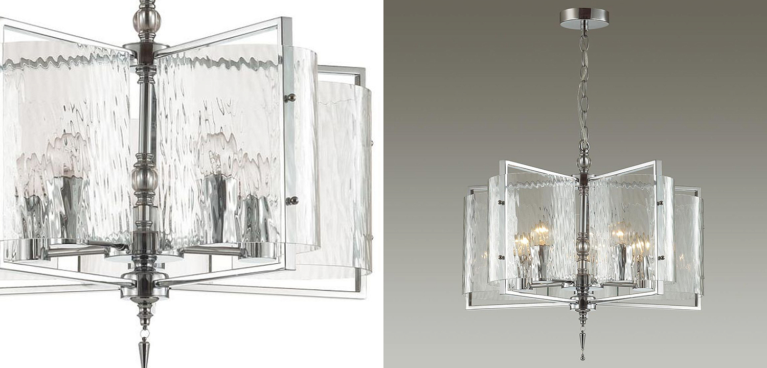 Люстра Karissa Chrome Chandelier 48 Люстра Karissa Chrome Chandelier 48 - Loft-Concept в Костроме