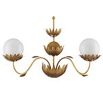 Бра с плафонами в форме шара на стеблях с листьями Whimsical Patterns варинант исполнения - 2 | Loft Concept в Костроме