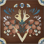 Плитка с узором Клубника варинант исполнения - 2 | Loft Concept в Костроме