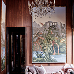 Обои ручная роспись Le Brésil Amarelo  варинант исполнения - 5 | Loft Concept в Костроме