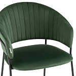 Стул в велюре зеленого цвета Horizon варинант исполнения - 6 | Loft Concept в Костроме