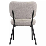 Стул мягкий с серо-бежевой буклированной обивкой Inspiration from Provence варинант исполнения - 4 | Loft Concept в Костроме