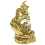 Декоративная статуэтка Дракон Dragon Guarding a Glass Egg Gold варинант исполнения - 1 | Loft Concept в Костроме