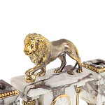 Настольный письменный набор из мрамора с декором в виде льва в подарочной упаковке Marble Accessory варинант исполнения - 3 | Loft Concept в Костроме